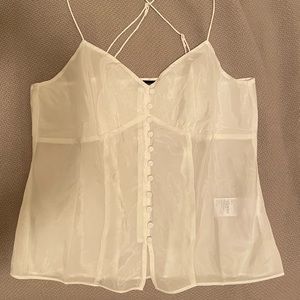 J. Crew button front camisole